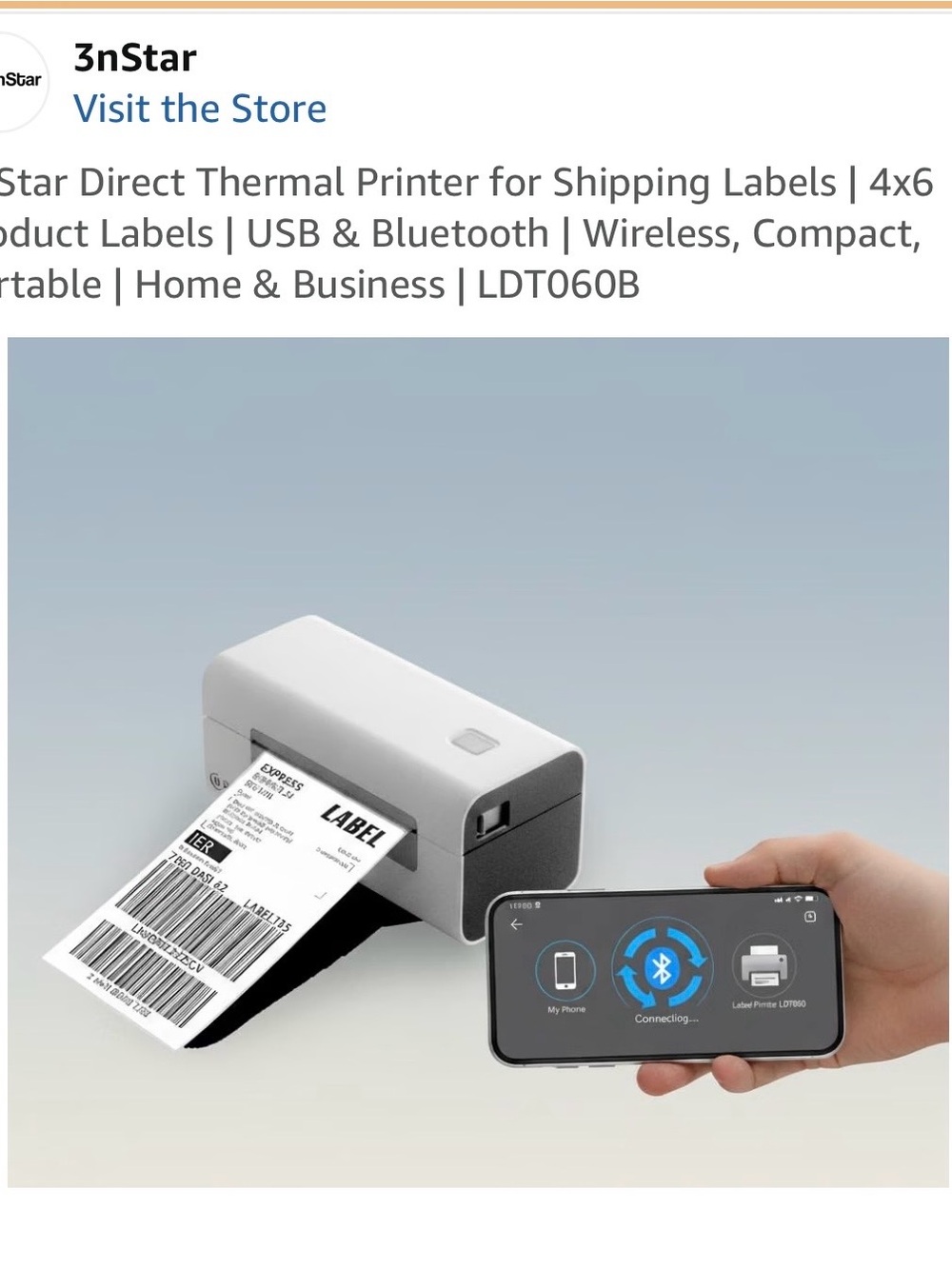 3nstar thermal printer - Picture 5 of 6